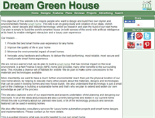 Tablet Screenshot of dreamgreenhouse.com
